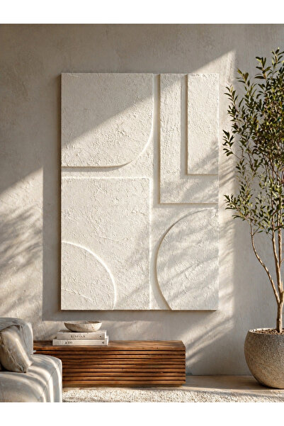 AURARTSTUDİO Modern Geometrik Dokulu Tablo