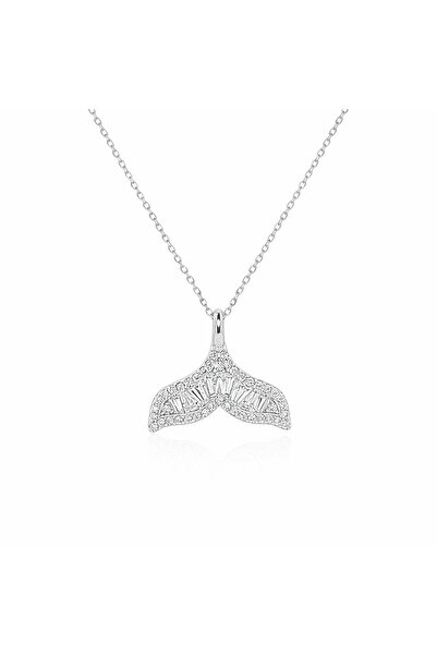 Bijuteria SORELLY Ασημένιο κολιέ ουράς γοργόνας