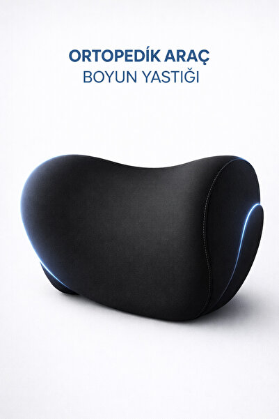 EpiRelax Araba Ortopedik Boyun Yastığı Oto Boyun Yastığı Visco Araç Boyu Yast...