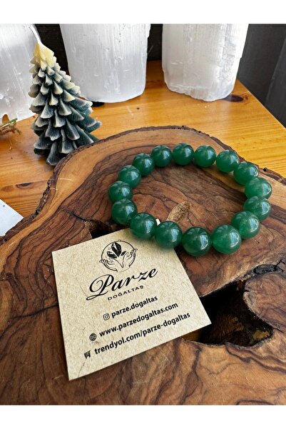parze doğaltaş Aventurine Natural Stone Bracelet 12 mm