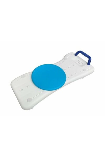 ALHENA Ρυθμιζόμενη καρέκλα ντους SC 60 με λαβή, HDPE, για ηλικιωμένους