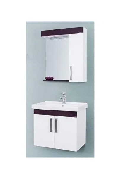 marangozhaneden 70 cm mdf mor banyo dolabı Mdf
