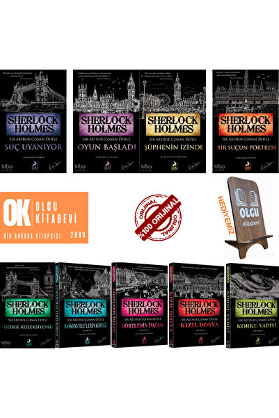 Ren Kitap Sherlock Holmes Bütün Öyküler ve Sherlock Holmes Bütün Roman Seti /...