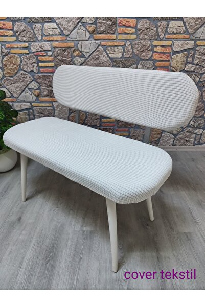COVER TEKSTİL Bench Puf Kılıfı bank puf kılıfı 100x40 yan kalınlığı 10 cm