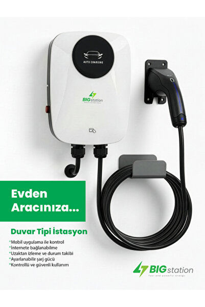 BIGstation Duvar Tipi Şarj İstasyonu 22KW (Bs2)