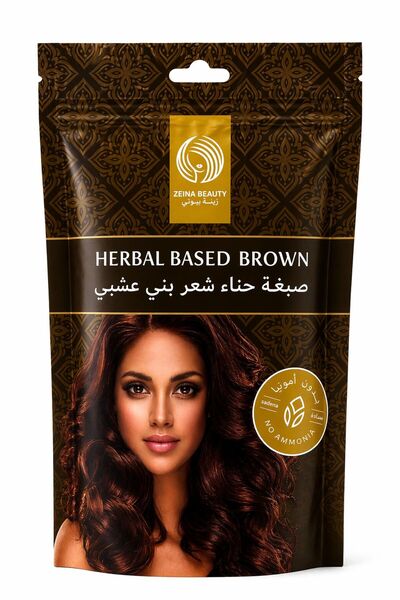 ZEINA BEAUTY Herbal Brown Hair Dye