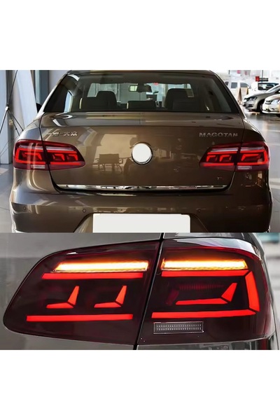 X POWER TUNİNG vw passat b7 uyumlu 8.5 dizayn led stop lambası