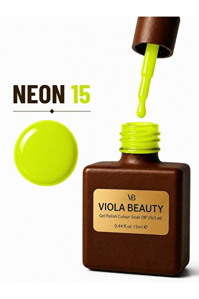 VB VIOLA BEAUTY NEON KALICI OJE SERİSİ -13ML (Protez Tırnak Kalıcı Oje Koleks...