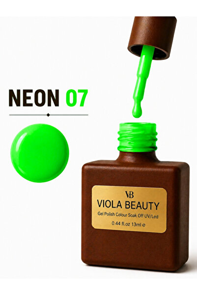 VB VIOLA BEAUTY NEON KALICI OJE SERİSİ -13ML (Protez Tırnak Kalıcı Oje Koleks...
