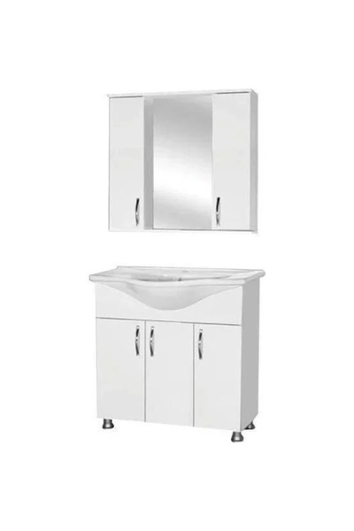 marangozhaneden 90 cm mdf banyo dolabı Suntalam