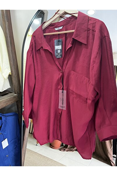 MODEL Oversize Tencel Gömlek