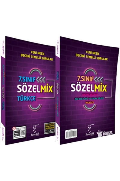 Karekök Yayınları KAREKÖK 7.Sınıf Sözel Mix