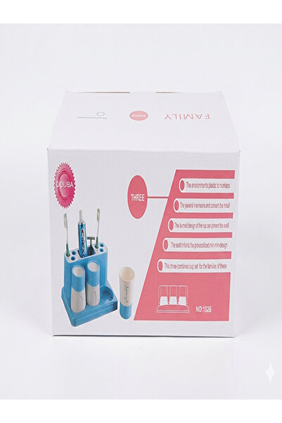 Generic اسم هذا المنتج هو Double Family Toothbrush Holder (حامل فرش أسنان عائ...