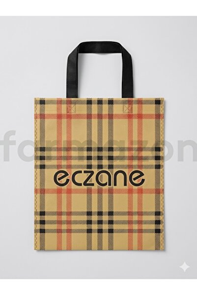 Yankı Itrıyat Eczane Poşeti Kulplu Karma Bez Çanta 30x37 cm - 50 Adet