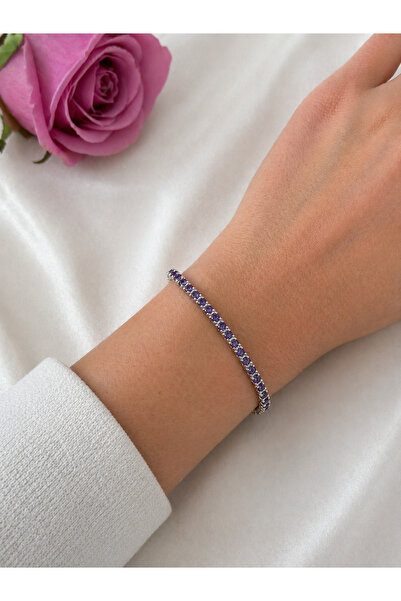 argint 925 Βραχιόλι τένις