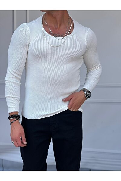 MODEFENDİ Thin Honeycomb Knitted Sweater