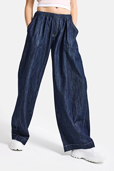 it's basic Γυναικείο τζιν Indigo Selvedge 7s6-50 Baggy Cocoon