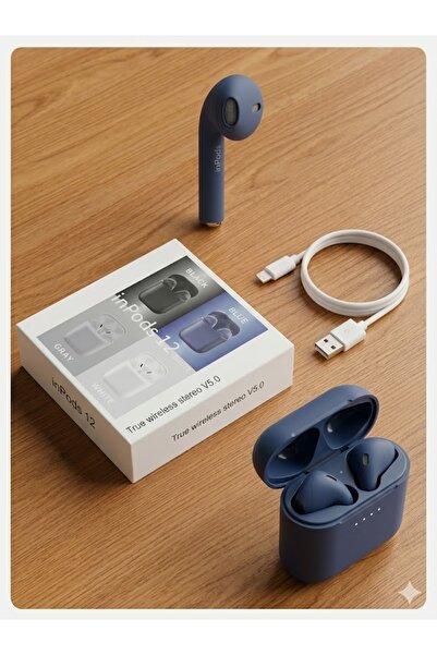 yepyenitrend Kablosuz Kulaklık İ12 Bluetooth Kulaklık - Kulak içi Kablosuz Ku...