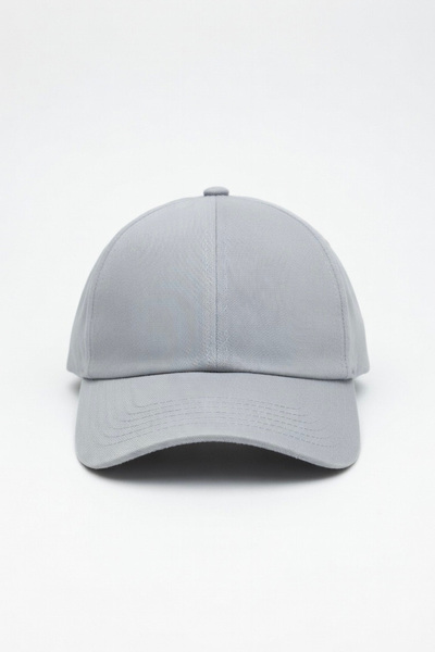 Mollycrush Unisex Gray Plain Baseball Cap – Sports & Casual Use, Adjustable Cap