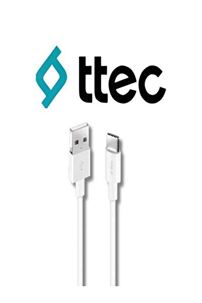 Ttech TTEC Type-C USB-A Kablo 🔌 Hızlı Şarj ve Veri Aktarım Destekli Dayanıkl...