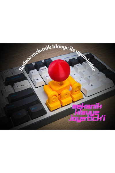 SteraDesign Joystick Keycap – Mekanik Klavye Ok Tuşları İçin Fonksiyonel Joys...