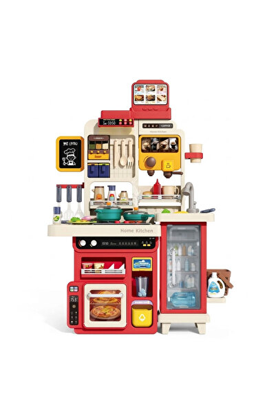 Rovo Παιδική κουζίνα, 8827F, παιδική κουζίνα παιχνίδι, νεροχύτης με κύκλο νερ...