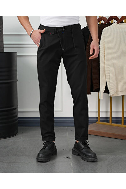 MODEFENDİ Cotton Lycra Slim Fit Jogger Pants