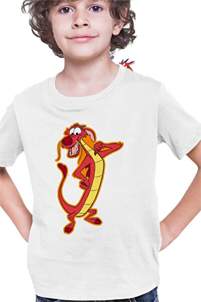 OEM Tricou Copii Baieti Mulan Mushu Dragon