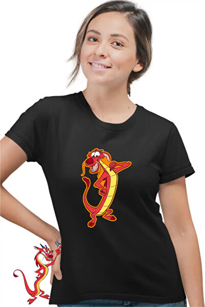 OEM Tricou Femei Mulan Mushu Dragon