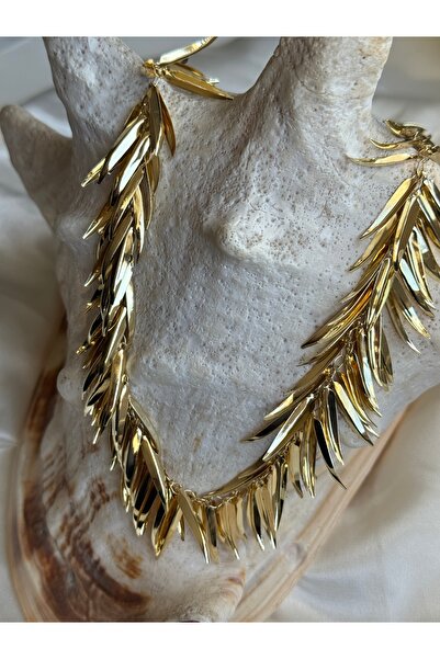 lotusbybuket Gold Necklace with Tassels