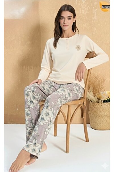 Over Sleep by Poleren ΣΕΤ ΠΙΤΖΑΜΑΣ ΜΟΝΤΑΛ ΜΕ ΜΑΚΡΙΑ ΜΑΝΙΚΙΑ