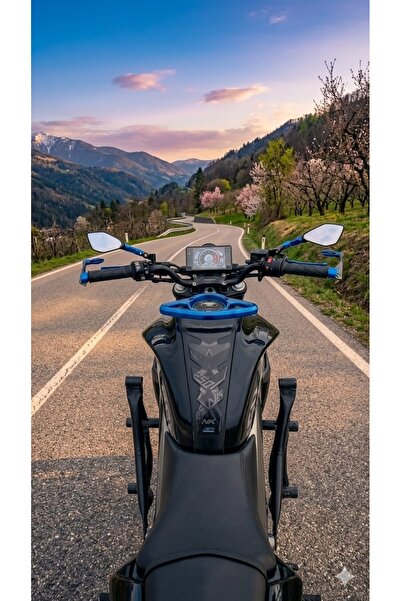CF Moto 150 NK NK250 CNC SPOR AYNA +MANET KARBON KORUMA 2 Lİ SET