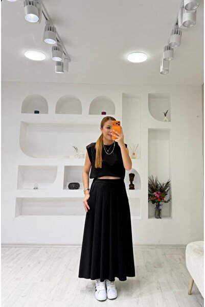 İrka Moda Modal Tişört Etek Takım
