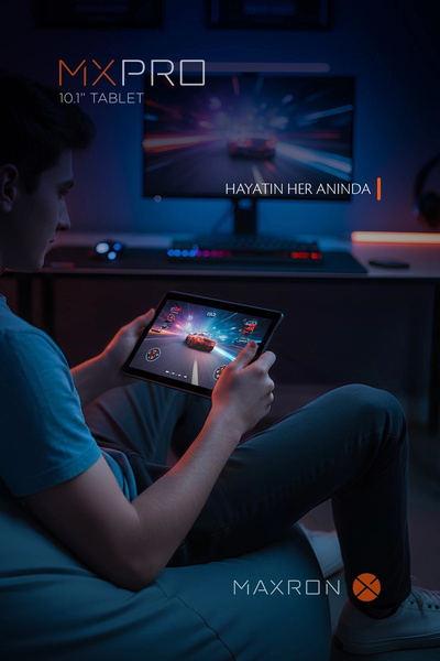 jetucuzal MXPro 10.1” IPS Ekran 6GB – 64GB Koruyucu Kılıf – Ekran Koruyucu Hediyeli Tablet