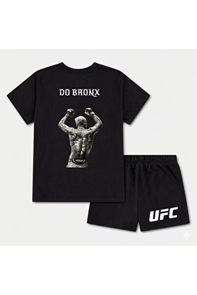 SVART WEAR Charles Oliveria Ufc Unisex 100% Cotton Shorts - T-Shirt Bottom To...