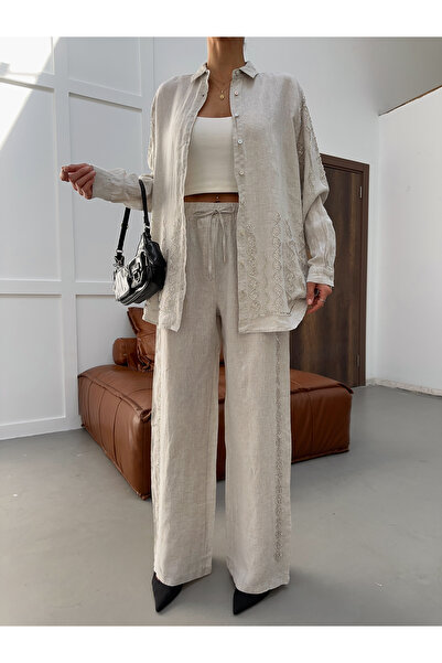 MİA NOURA ΓΥΝΑΙΚΕΙΟ ΠΟΥΚΑΜΙΣΟ ΜΕ ΧΑΝΤΡΕΣ ΜΠΡΟΣΤΑ, ΠΙΣΩ ΚΑΙ ΣΤΑ ΜΑΝΙΚΙΑ, ΠΑΝΤΕ...