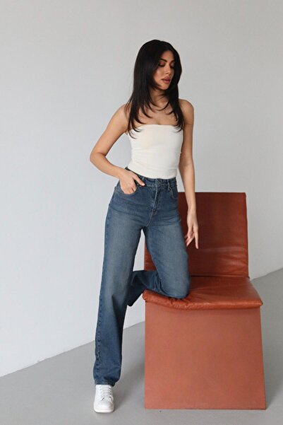 LACARINO 8117 Parla ženske jeans pantalone