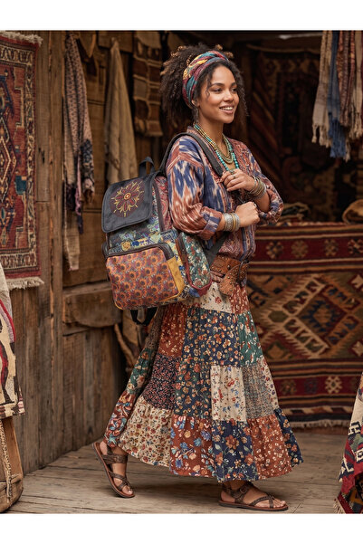 street&bagdnz Ethnic Bohemian Αυθεντικό Σχέδιο Συνονθύλευμα 5 Θέσεων Σακίδιο ...