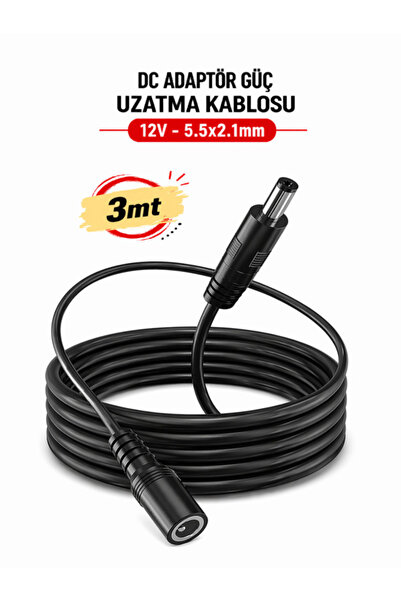 Vwin 12V Dc Adapter Power Power Extension Cable, Camera Strip Led Monitor Dvr...