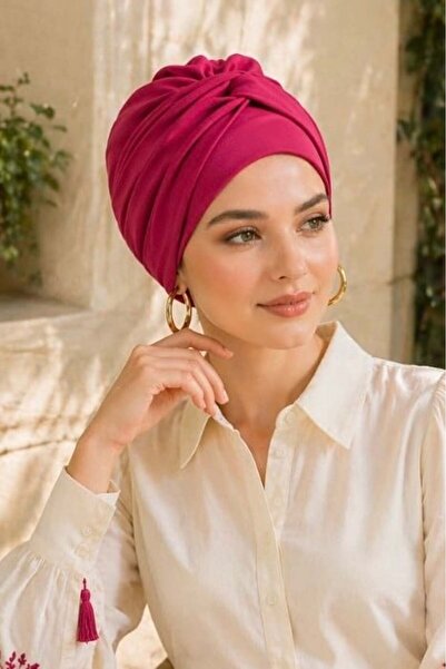 Aişe tesettür Λεπτομερής καπέλο με σχέδιο κερασιού