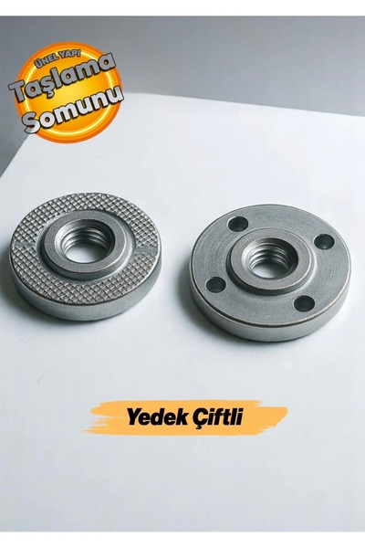 Eltos ECS044 Çiftli Taşlama Somunu Spiral Disk Somunu