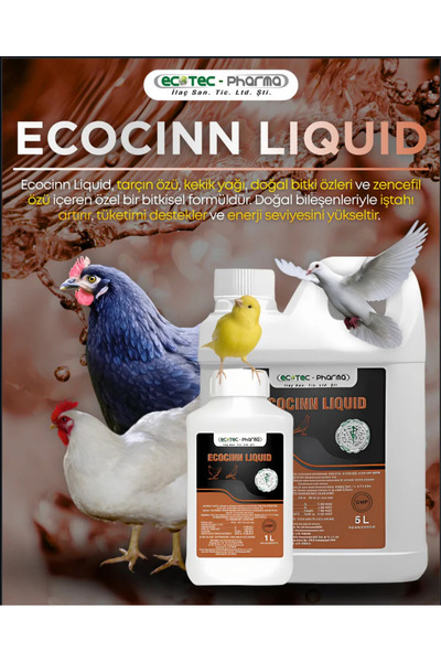 Ecotec Pharma Ecocinn Liquid 1 Litre - İştah Artırır