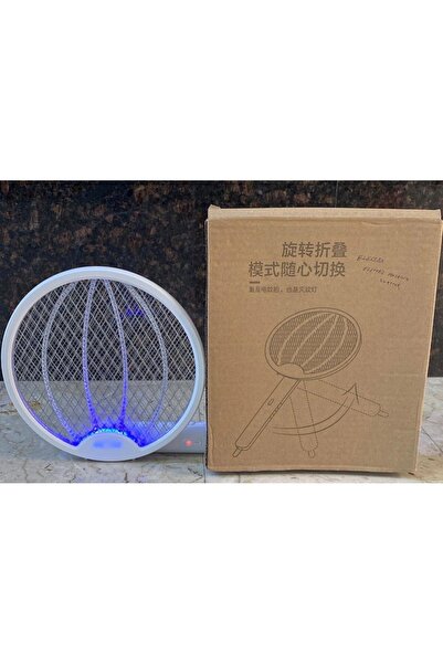 Generic Electric Mosquito Swatter Racket with UV Light Rechargeable Insect Ki...