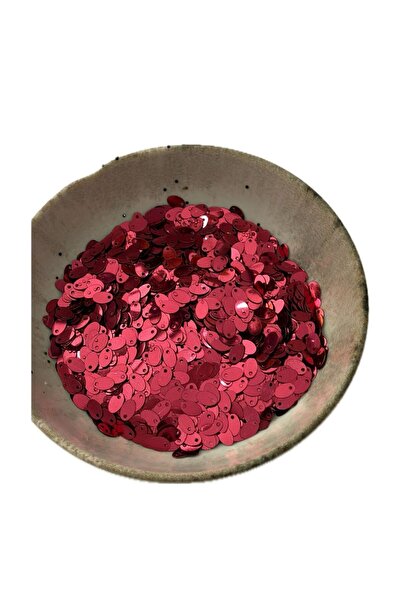 hobi dünyası evim 10 Gram Yandan Delikli Güpür Takı Kumaş Süsleme Pulu Plasti...