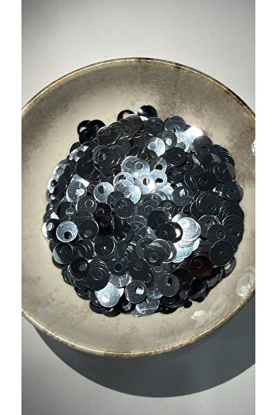 hobi dünyası evim 10 Gram Yandan Delikli Güpür Takı Kumaş Süsleme Pulu Plasti...