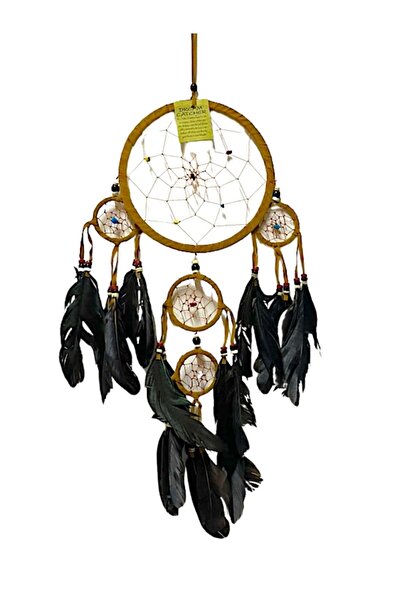 Barc Shop Rüya Kapanı 16 Cm Dream Catcher A.Kahve Duvar Dekorasyon Düş Kapanı...