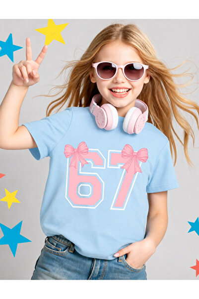 STİL-X SIX SEVEN IMPRIMAT FATA tricou , 67 DESIGN