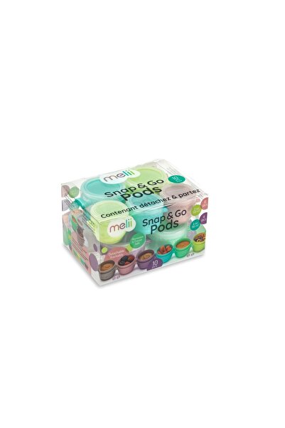 Melii ΣΕΤ 10 ΔΟΧΕΙΩΝ SNAP&GO, MELII, 6*59 ML + 4*118 ML