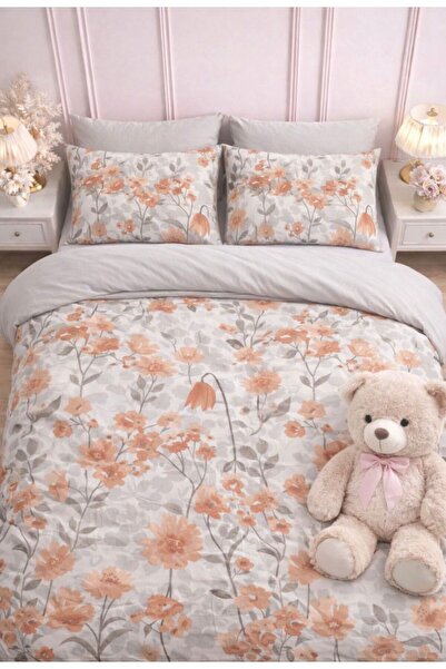 Sheri Home Tekstil YENİ Lastikli Çarşaflı Tek Kişilik Nevresim Takımı SWEETHE...