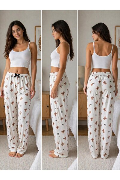 BLUE NIL ΓΥΝΑΙΚΕΙΑ ΠΙΤΖΑΜΑ ΜΕ ΣΧΕΔΙΟ ΑΡΚΟΥΔΑΚΙ, ΛΕΠΤΟ ΑΝΑΠΝΕΥΣΤΟ ΥΦΑΣΜΑ, ΣΑΤΕ...